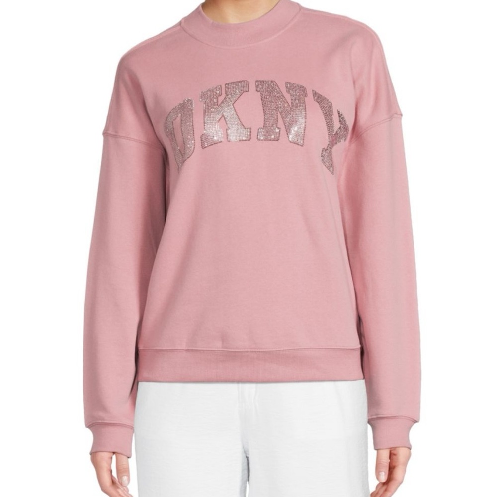 NWT oversized DKNY Pink Sweatshirt